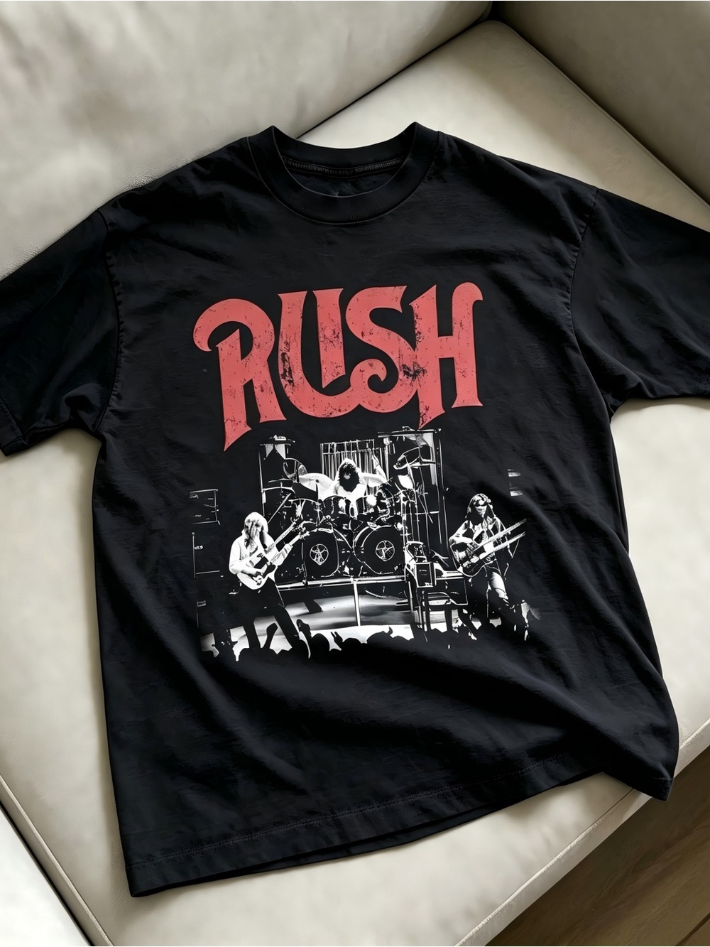 Rush Band Live Concert Graphic Vintage Progressive Rock Women Men T-shirt Unisex